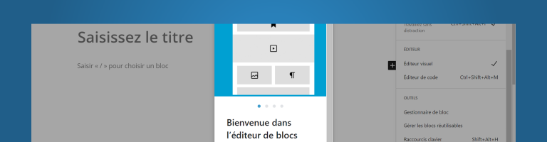 L'éditeur WordPress