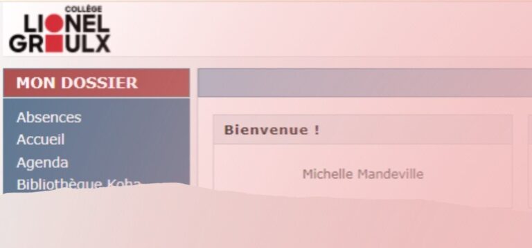 Page accueil de Colnet